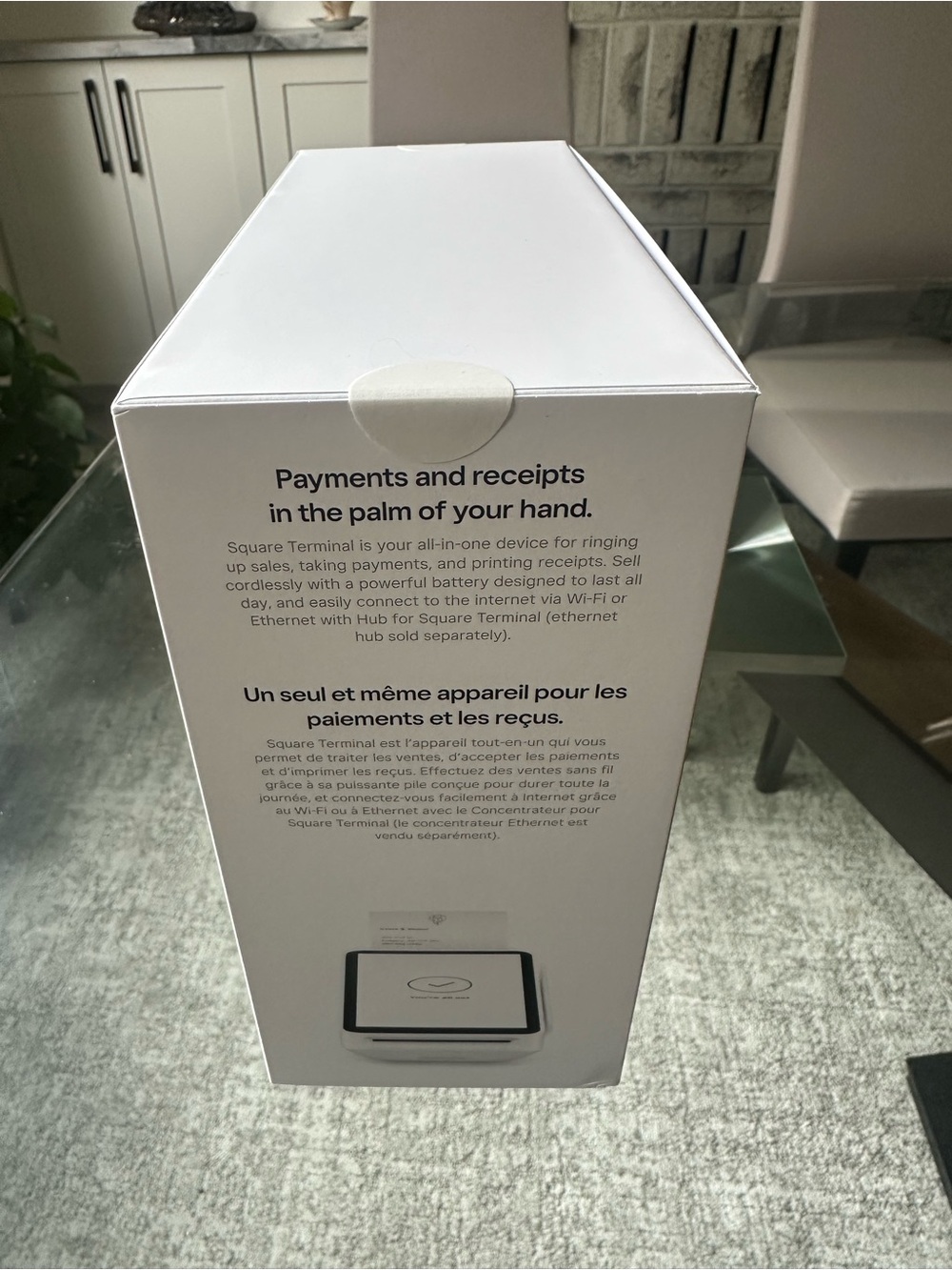 Terminal All-in-One Card Reader - White - Picture 3 of 5